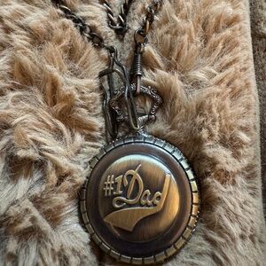 Bronze Tone Father’s Pocket Watch - Father’s Day Gift